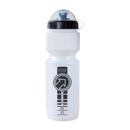 Bouteille PRO TEAM avec couvercle transparent 800ml