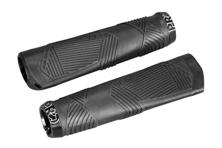 Poignées PRO ERGONOMIC noires avec serrure