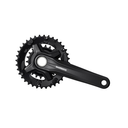 SHIMANO Centre Altus FC-MT210 175mm 36/22 9-k. noir avec couvercle en deux parties sans roulement
