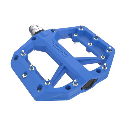 SHIMANO Pédales VTT Flat PD-GR400 bleu BMX, DH, slalom