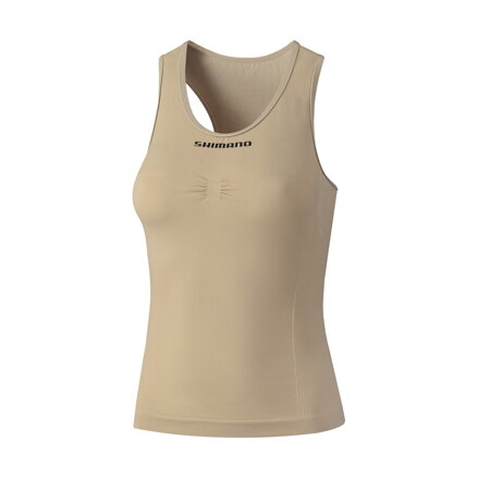 SHIMANO T-shirt femme VERTEX SL BASE LAYER marron pâle