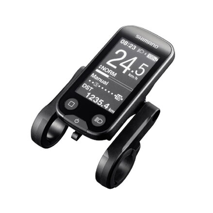 Ordinateur de vélo électrique SHIMANO SC-E6100 pour STEPS avec support