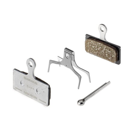 Plaquettes de frein SHIMANO. résine G05A XTR/XT/SLX/ALFINE/SHIMANO