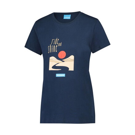 SHIMANO T-shirt femme GRAPHIC TEE bleu marine