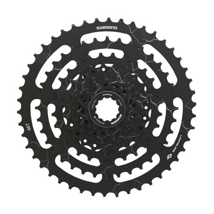 Cassette SHIMANO CS-LG300 9 roues 11-46z. Indices Linkglide
