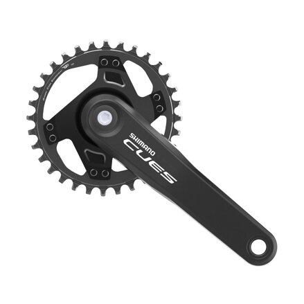 Queues centrales SHIMANO FC-U4000 175 mm 32z. 9/10/11-k. noir sur un carré sans repères