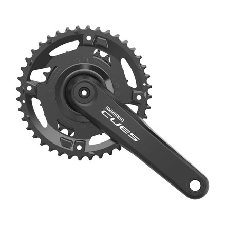 Queues centrales SHIMANO FC-U4000 175 mm 40/26z. 9/10/11-k. noir sur un carré sans repères