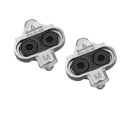 SHIMANO Butées SM-SH56 pour pédales argent sans troisième plaque