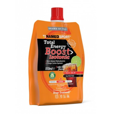 NAMEDSPORT Gel TOTAL ENERGY BOOST ISOTONIQUE cola/citron vert 100ml