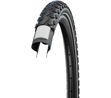 SCHWALBE Pneu LAND CRUISER PLUS (42-622) 28x1,60 700x40C Active 50EPI PunctureGuard 890g Reflex Vert