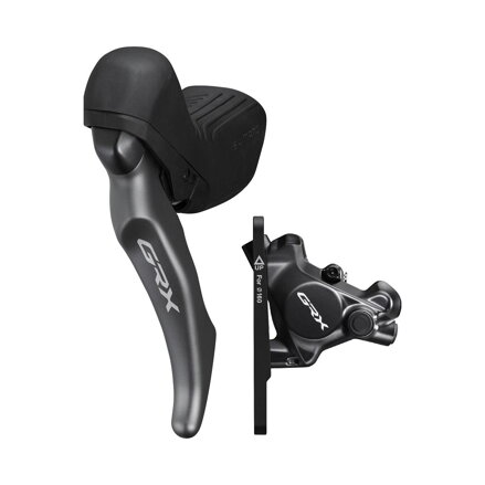 SHIMANO Double commande GRX ST-RX820L/BR-RX820F gauche 2-préc. mécanique. vitesse/frein hydraulique