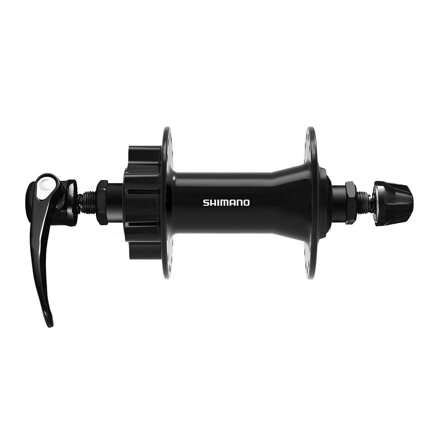 Moyeu arrière SHIMANO FH-QB400 32d. R.U. 8/9/10-k. noir 6 trous. bobine