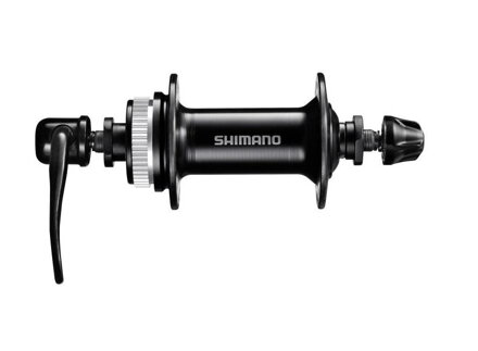 Moyeu avant SHIMANO HB-TX505 32d. Serrure centrale noire