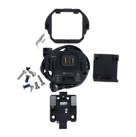 SHIMANO Support de lampe de poche STEPS BM-EN801 pour cadre sans verrou avec câble 250mm noir
