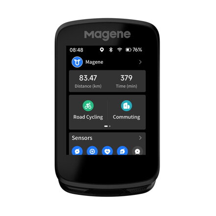 MAGENE Compteur de vélo SMART GPS C606 GPS tactile USB