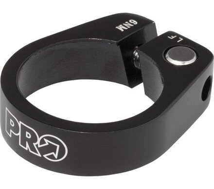 PRO Collier ALLOY sous la selle noir 31,8mm