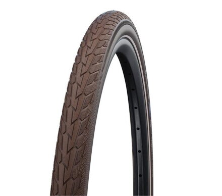 SCHWALBE Pneu ROAD CRUISER (47-559) 26x1.75 Active 50EPI K-Guard 720g Marron reflex