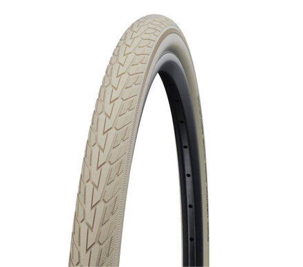 SCHWALBE Pneu ROAD CRUISER (47-559) 26x1.75 Active 50EPI K-Guard 720g Beige reflex