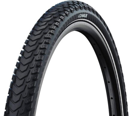 SCHWALBE Pneu MARATHON MONDIAL PRO (42-622) 28x1.60 Evolution 67EPI V-Guard 600g Noir reflex NEW25