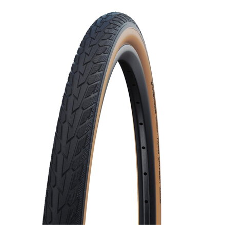 SCHWALBE Pneu ROAD CRUISER (28/32-630) 27x1 1/4 Active 50EPI K-Guard 550g GumWall Vert