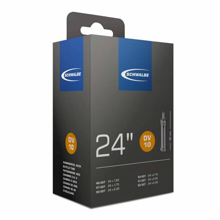 SCHWALBE Duša DV10 (40/62-507) 24x1.60–2.45 DV 40mm 165g
