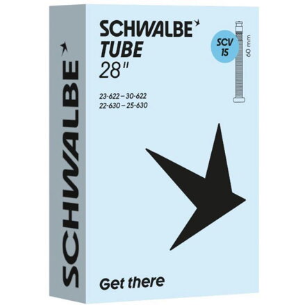 SCHWALBE Duša SCV15 (23/30-622/630) 28x0.90–1.20 SCV 60mm 105g