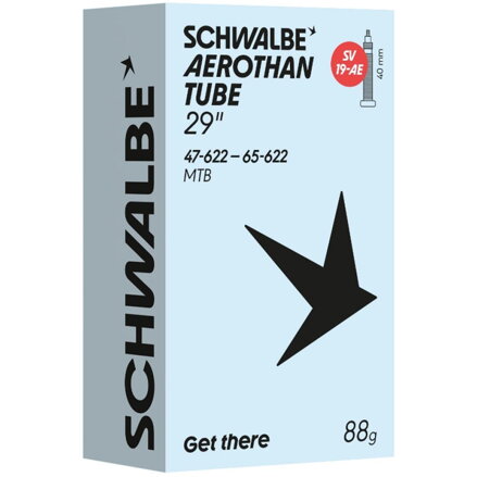 SCHWALBE Duša SV19-AE (47/65-622) 29x1.85–2.60 SV 40mm Aerothan 88g