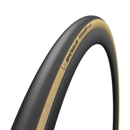 Pneu MICHELIN POWER CUP 700x28 2x160TPI marron 320g Boyau