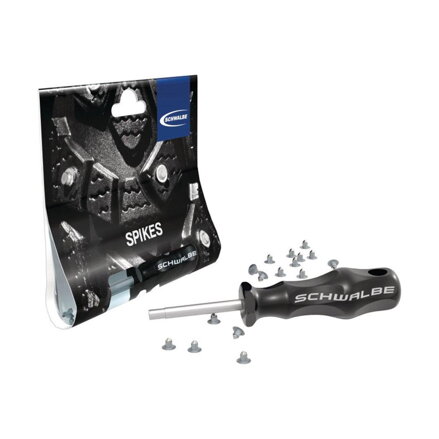 SCHWALBE Outil à pointes pour manteaux d'hiver + 50 pointes