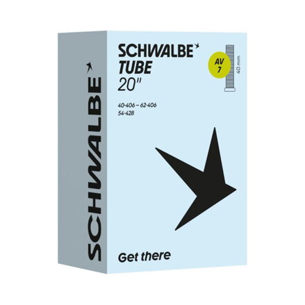 SCHWALBE Duša AV7 (40/62-406) 20x1.60–2.45 AV 40mm 145g