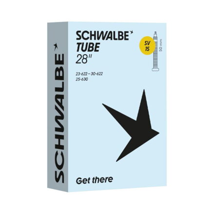 SCHWALBE Duša SV15 (23/30-622/630) 28x0.90–1.20 SV 50mm 105g