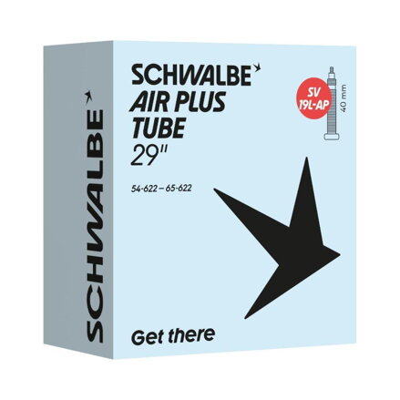 SCHWALBE Duša SV19L-AP (54/65-622) 29x2.10–2.60 SV 40mm Air Plus 420g