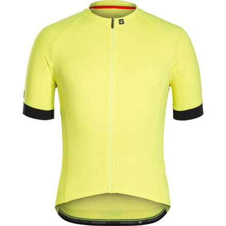 Maillot Bontrager Circuit visible jaune