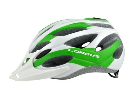 Casque AVIAX blanc/vert InMold mesh