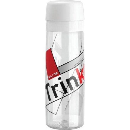 Bouteille TRINKA 700ml transparent/rouge