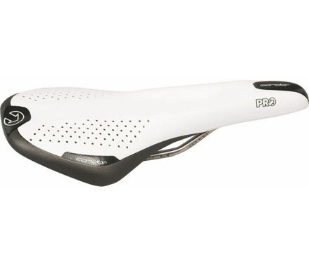 Selle CONDOR Crn-Ti/Microfibre blanc 245g