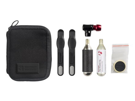 Ensemble chambre à air et fixations Bontrager Flat Pack