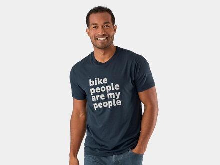 T-shirt Bontrager Trek Bike People bleu