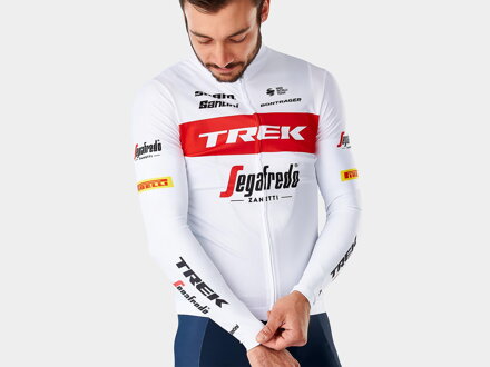 Manchons Bontrager Santini Trek Segafredo Blanc