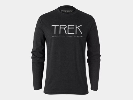 Bontrager T-shirt Trek Stick Logo LS noir 2022