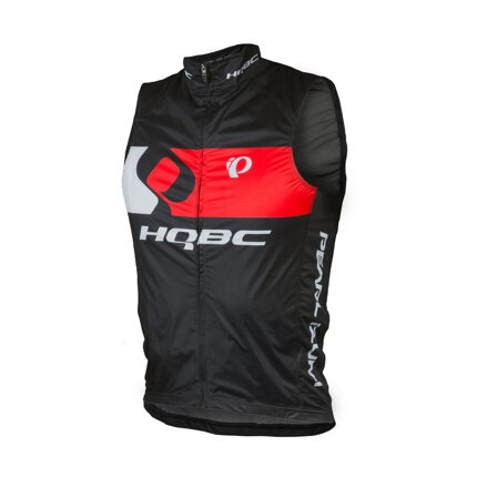 Gilet QPI TEAM noir/rouge