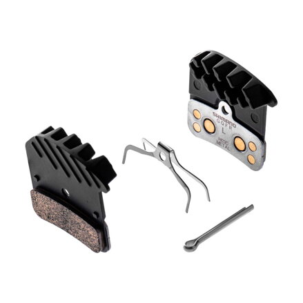 Plaquettes de frein. en métal avec refroidisseur H03C XT/SAINT/ZEE