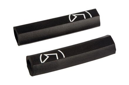 Poignées SILICONE hexagonales noires
