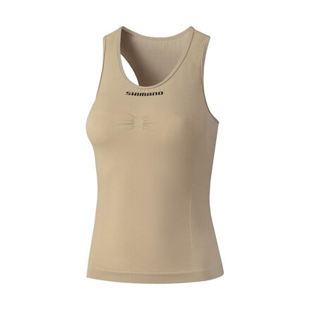 T-shirt femme VERTEX SL BASE LAYER marron pâle