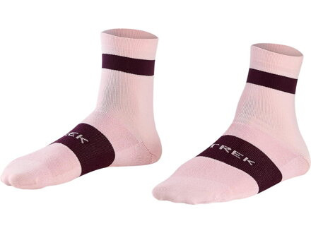 Chaussettes Bontrager Race Quarter rose