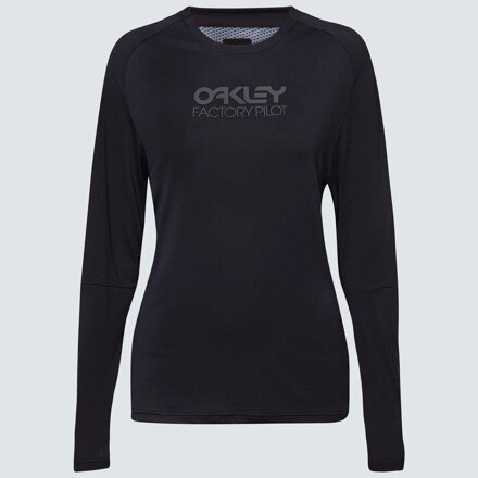 Maillot Oakley Factory Pilot LS WSD noir