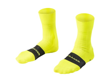 Chaussettes Bontrager Velocis Crew jaune