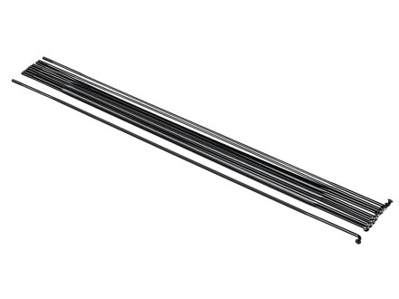 Rayons plats Bontrager noirs 274 mm