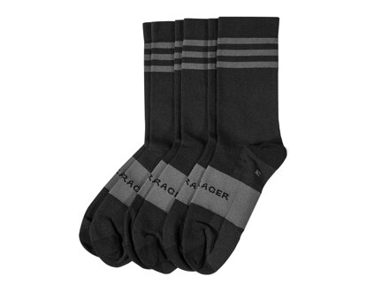 Chaussettes Bontrager Race Crew (6 cm) Taille : M(40-42) noir 3 Pack