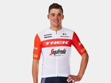 Maillot Bontrager Santini Trek Segafredo Replica blanc rouge/ Taille : XL